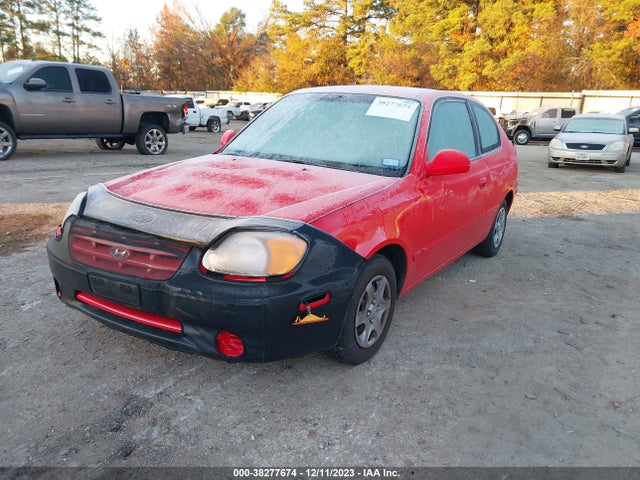 2003 HYUNDAI ACCENT GL VIN: KMHCG35C53U258116