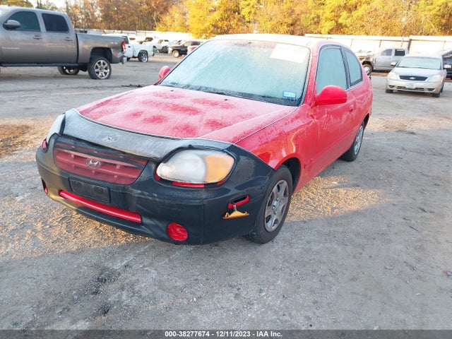 2003 HYUNDAI ACCENT GL VIN: KMHCG35C53U258116