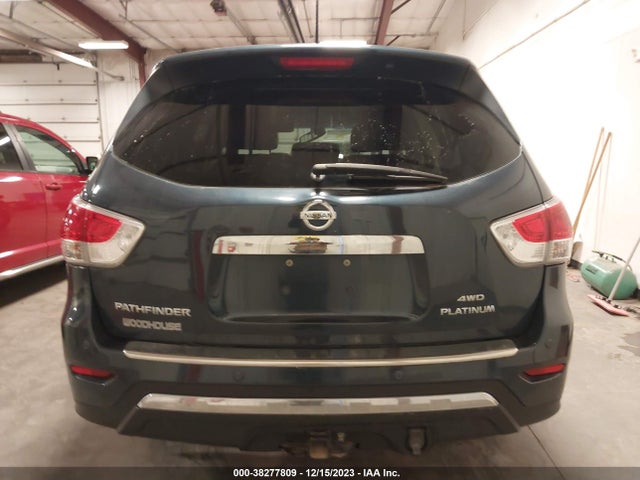 2015 NISSAN PATHFINDER PLATINUM VIN: 5N1AR2MMXFC634812