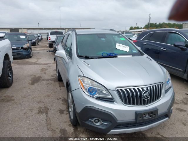 Auction sale of the 2015 Buick Encore Convenience, vin: KL4CJBSB1FB127853, lot number: 38278127