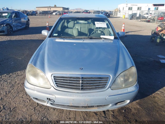 2000 MERCEDES-BENZ S-CLASS BASE A5 VIN: WDBNG75J1YA103394