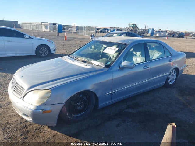 2000 MERCEDES-BENZ S-CLASS BASE A5 VIN: WDBNG75J1YA103394