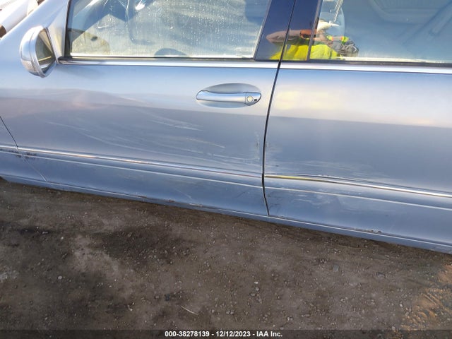 2000 MERCEDES-BENZ S-CLASS BASE A5 VIN: WDBNG75J1YA103394