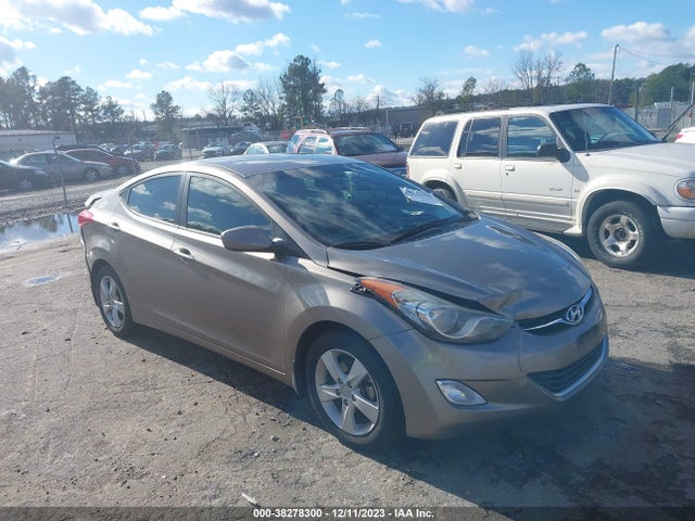 2013 HYUNDAI ELANTRA GLS VIN: 5NPDH4AE4DH393246