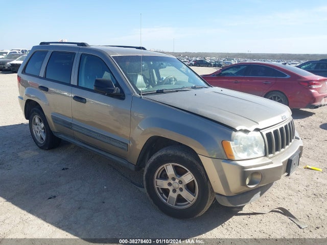 2006 JEEP GRAND CHEROKEE LAREDO VIN: 1J4GR48K76C316630