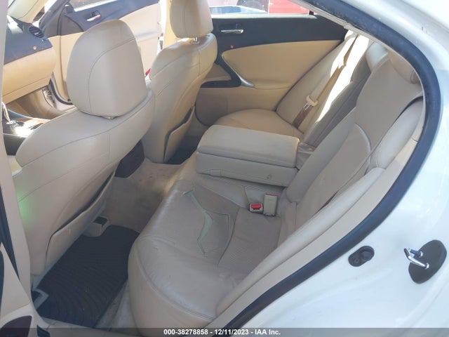 2007 LEXUS IS 250 VIN: JTHCK262772012509