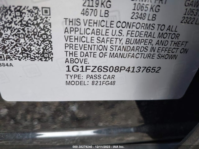 Chevrolet Bolt Euv Premier 2023 1G1FZ6S08P4137652 Image 9