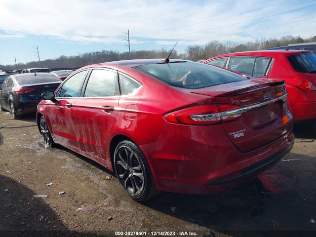 Ford FUSION SE 2018 3FA6P0HD1JR238525 Image 3