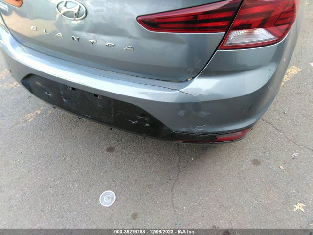 2019 HYUNDAI ELANTRA SEL VIN: KMHD84LF8KU743935