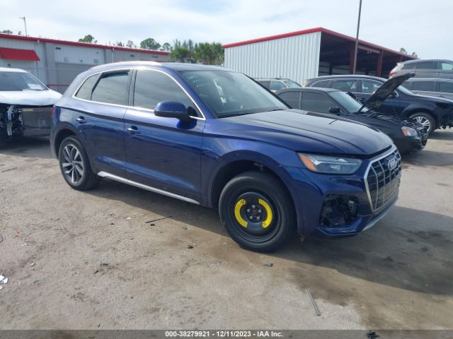 2021 AUDI Q5 WA1AAAFY9M2003469