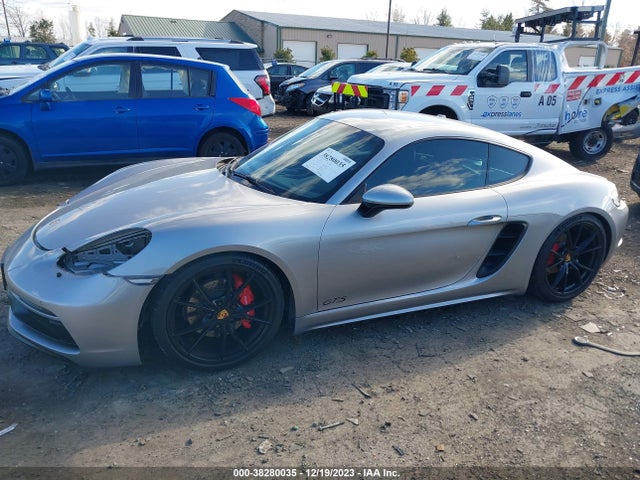 2018 PORSCHE 718 CAYMAN GTS VIN: WP0AB2A82JS278483