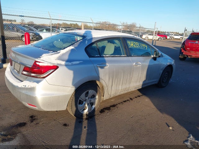 Honda Civic Lx 2014 19XFB2F56EE230434 Image 4