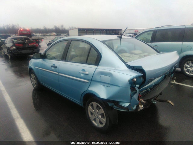 2008 HYUNDAI ACCENT GLS VIN: KMHCN46C78U239648