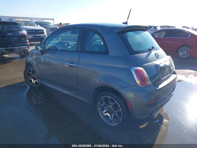 2012 FIAT 500 3C3CFFBR1CT104986 Photo 2