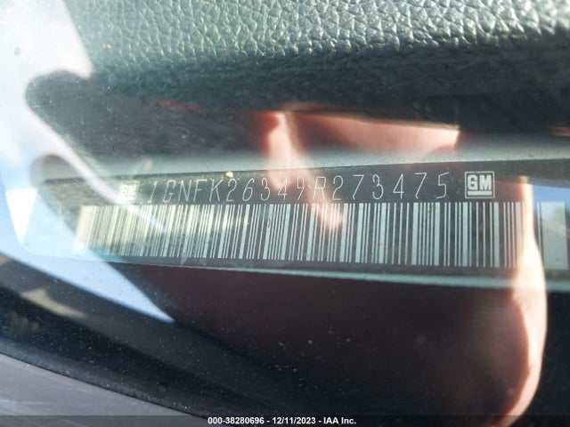 2009 CHEVROLET SUBURBAN 1GNFK26349R273475 Photo 8