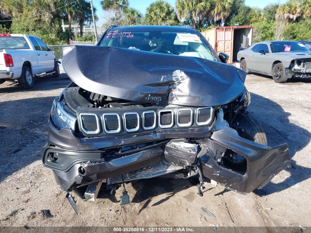 2022 JEEP COMPASS LATITUDE VIN: 3C4NJCBB7NT139183