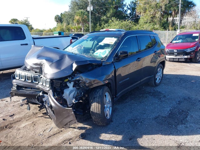 2022 JEEP COMPASS LATITUDE VIN: 3C4NJCBB7NT139183