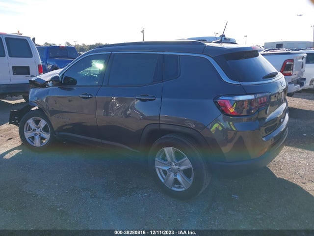 2022 JEEP COMPASS LATITUDE VIN: 3C4NJCBB7NT139183