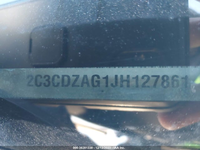 Dodge Challenger Sxt 2018 2C3CDZAG1JH127861 Image 9