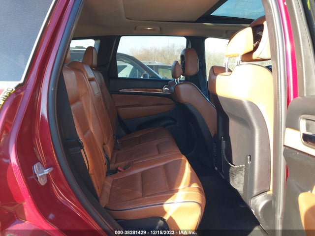 2012 JEEP GRAND CHEROKEE OVERLAND VIN: 1C4RJFCT4CC287701