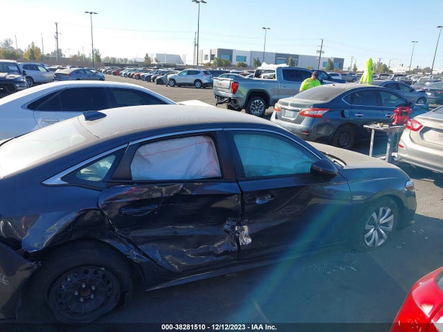 2022 HONDA CIVIC LX VIN: 2HGFE2F21NH511589