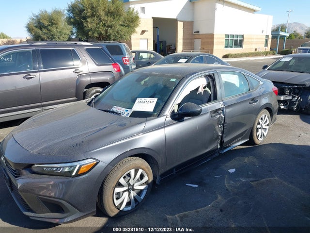2022 HONDA CIVIC LX VIN: 2HGFE2F21NH511589