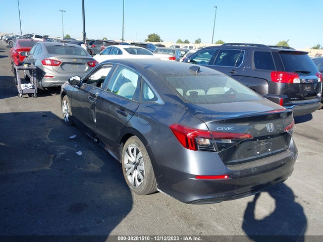 2022 HONDA CIVIC LX VIN: 2HGFE2F21NH511589