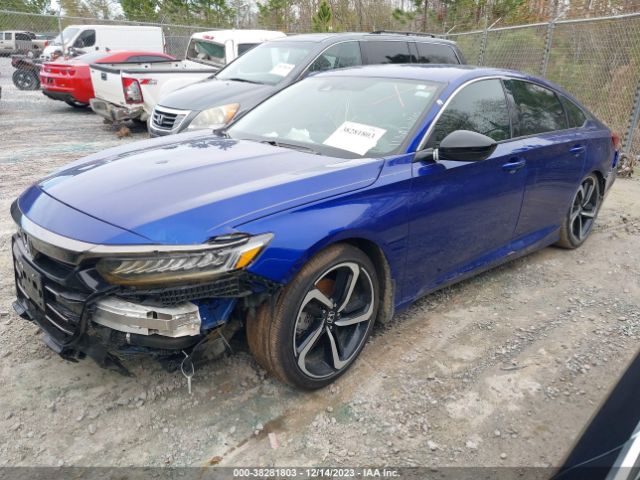 2021 HONDA ACCORD SEDAN 1HGCV1F41MA011458 Photo 1