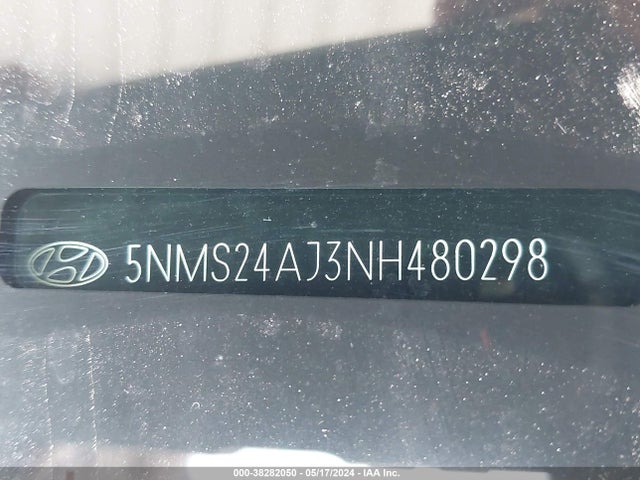Hyundai Santa Fe Sel 2022 5NMS24AJ3NH480298 Image 9