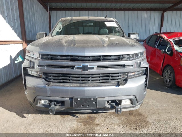 2020 CHEVROLET SILVERADO 1500 4WD SHORT BED RST VIN: 3GCUYEED3LG293346