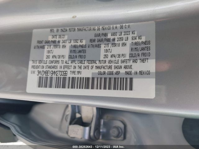 2021 MAZDA CX-30 3MVDMBEY9MM270099 Photo 8