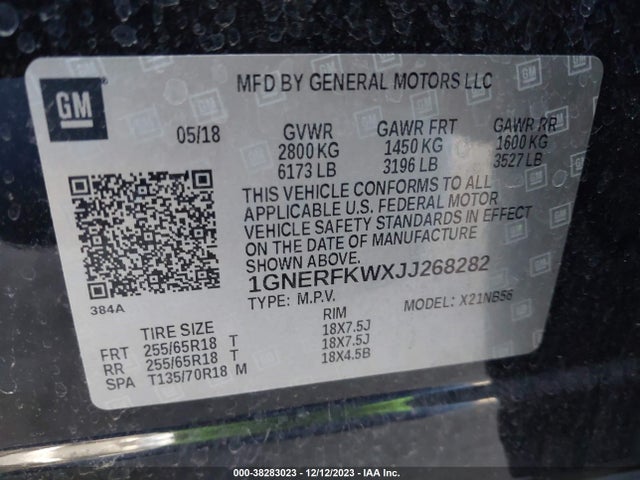 Chevrolet Traverse Ls 2018 1GNERFKWXJJ268282 Image 9