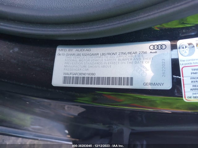 WAUFGAFC8EN016080 Audi A6 3.0t Premium Plus