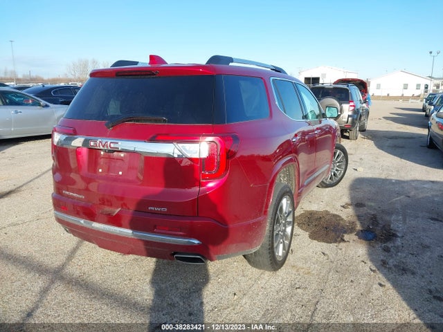 2021 GMC ACADIA AWD DENALI VIN: 1GKKNXLSXMZ122628
