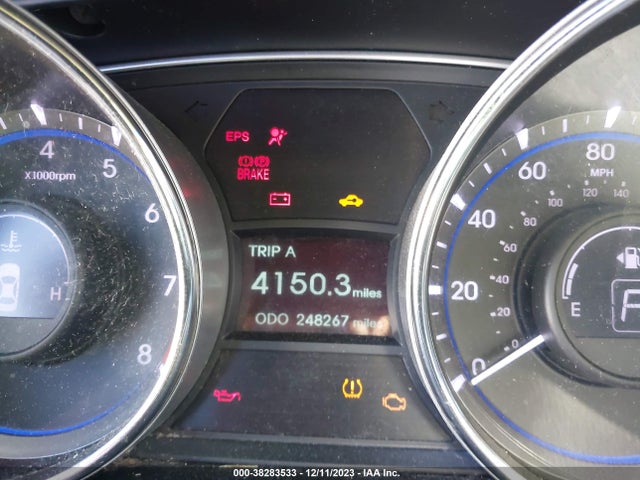 2013 HYUNDAI SONATA SE VIN: 5NPEC4AC5DH735465