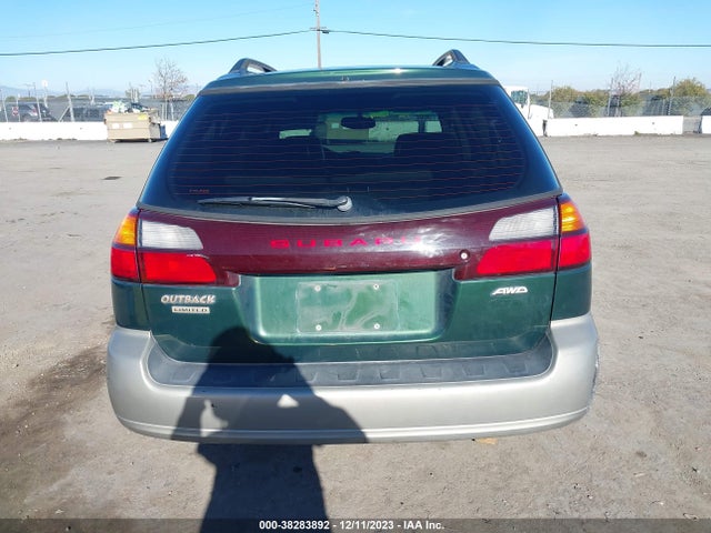 2001 SUBARU LEGACY OUTBACK LTD VIN: 4S3BH686017618568
