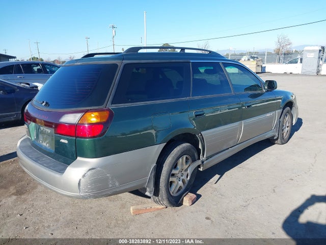 2001 SUBARU LEGACY OUTBACK LTD VIN: 4S3BH686017618568