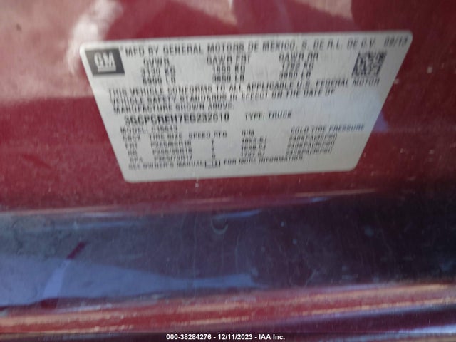 Chevrolet Silverado 1500 1lt 2014 3GCPCREH7EG232610 Image 9