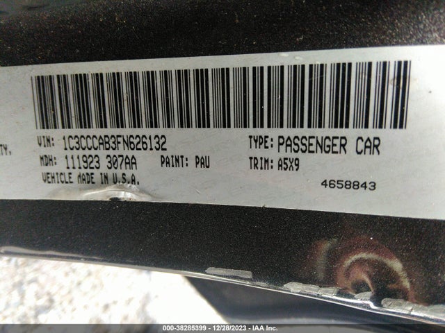 Chrysler 200 Limited 2015 1C3CCCAB3FN626132 Image 9