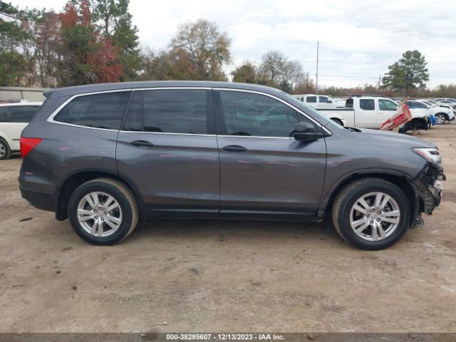 5FNYF5H17JB029154 Honda PILOT LX