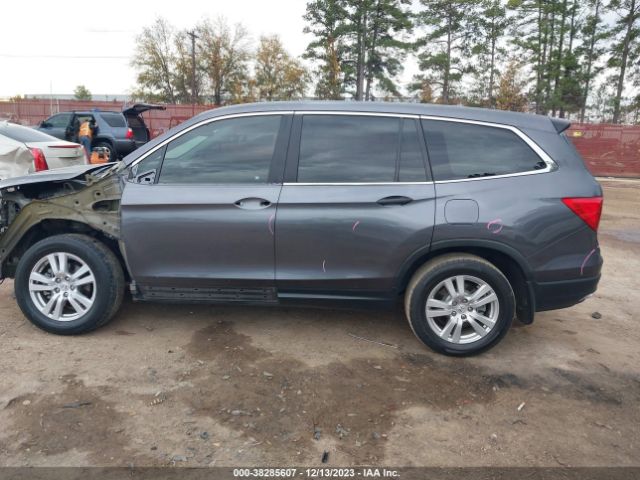5FNYF5H17JB029154 Honda PILOT LX