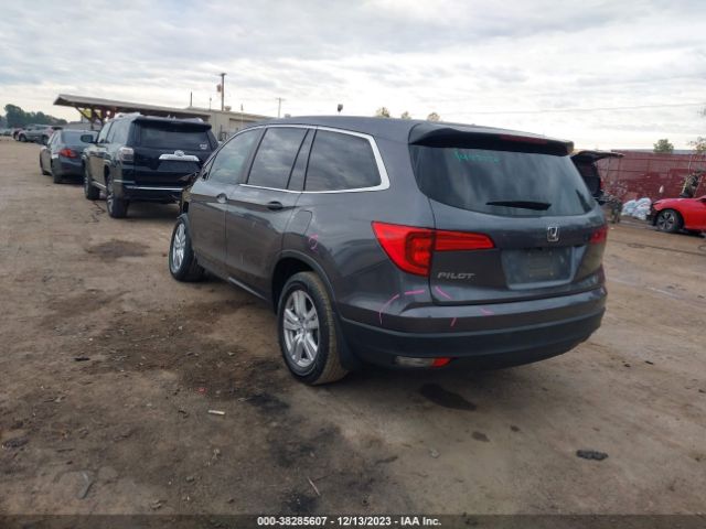 5FNYF5H17JB029154 Honda PILOT LX