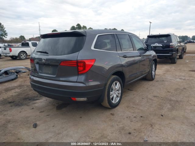 5FNYF5H17JB029154 Honda PILOT LX