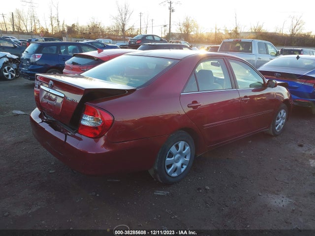 2004 TOYOTA CAMRY LE VIN: 4T1BE32K34U279982