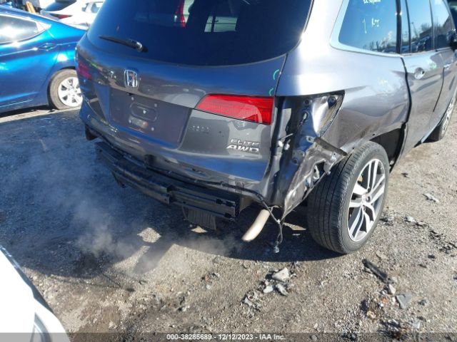 5FNYF6H08HB100837 Honda Pilot Elite