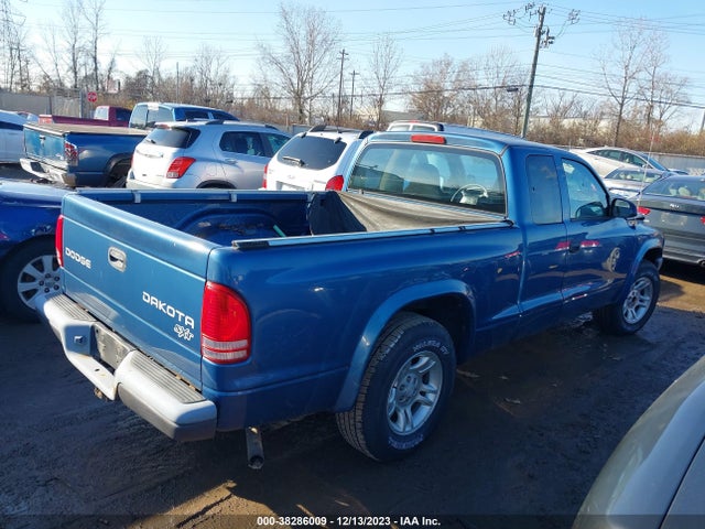2004 DODGE DAKOTA VIN: 1D7GL12K94S548752