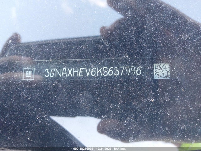 Chevrolet EQUINOX LS 2019 3GNAXHEV6KS637996 Image 9