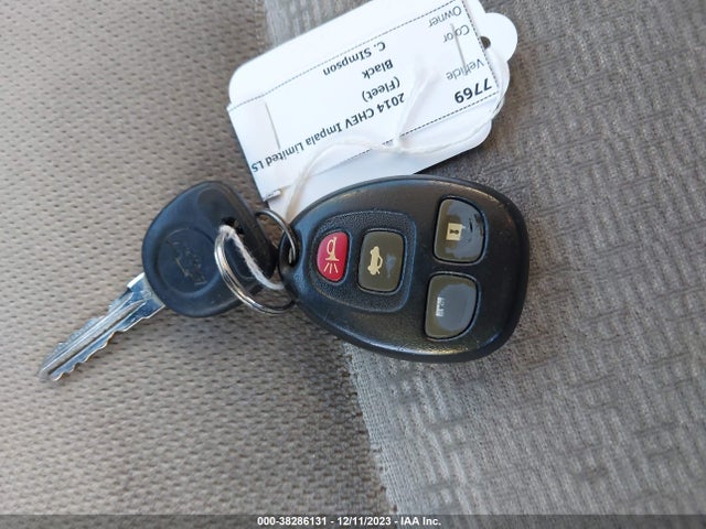 Chevrolet Impala Limited Ls 2014 2G1WA5E31E1156477 Image 11