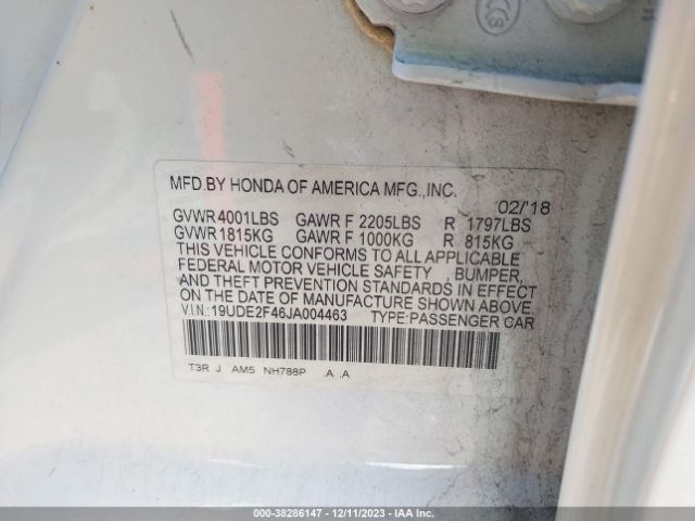 19UDE2F46JA004463 Acura Ilx Special Edition