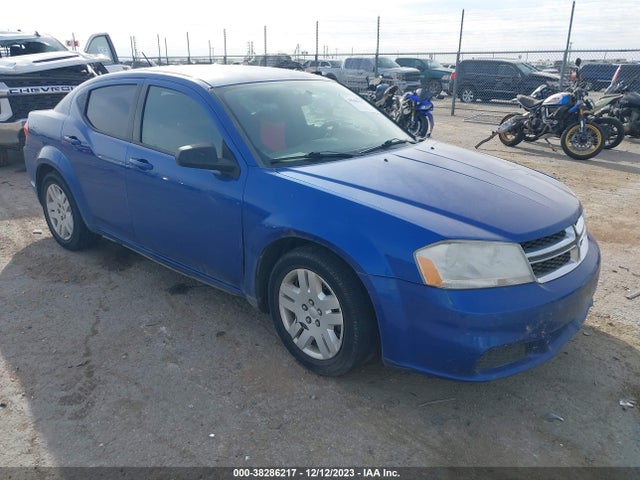 2013 DODGE AVENGER SE VIN: 1C3CDZAB3DN581187